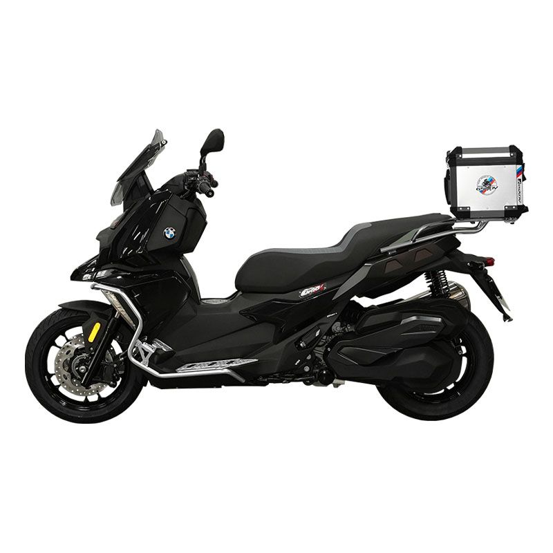 经典款铝镁合金尾箱-银色