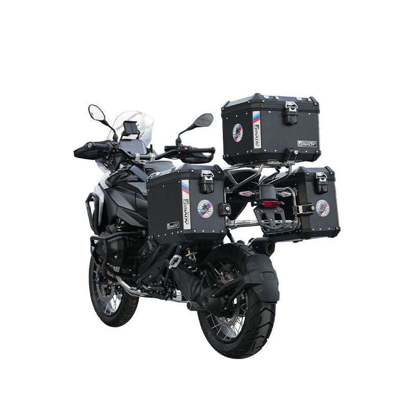 经典款铝镁合金三箱-黑色