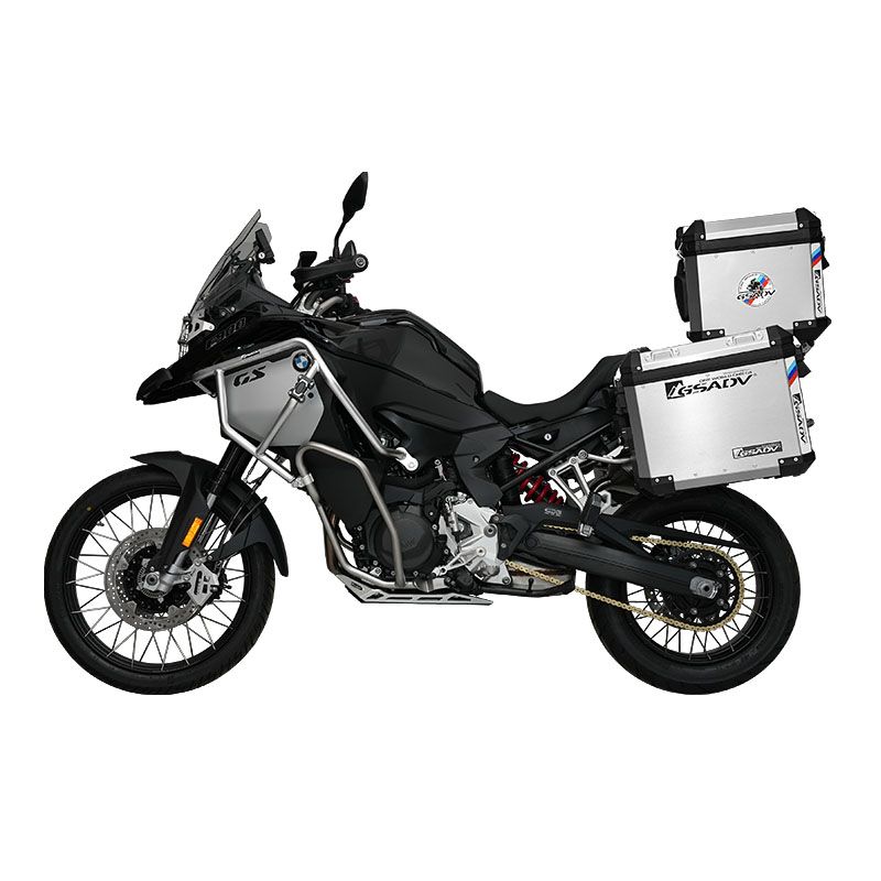 经典款铝镁合金三箱-银色