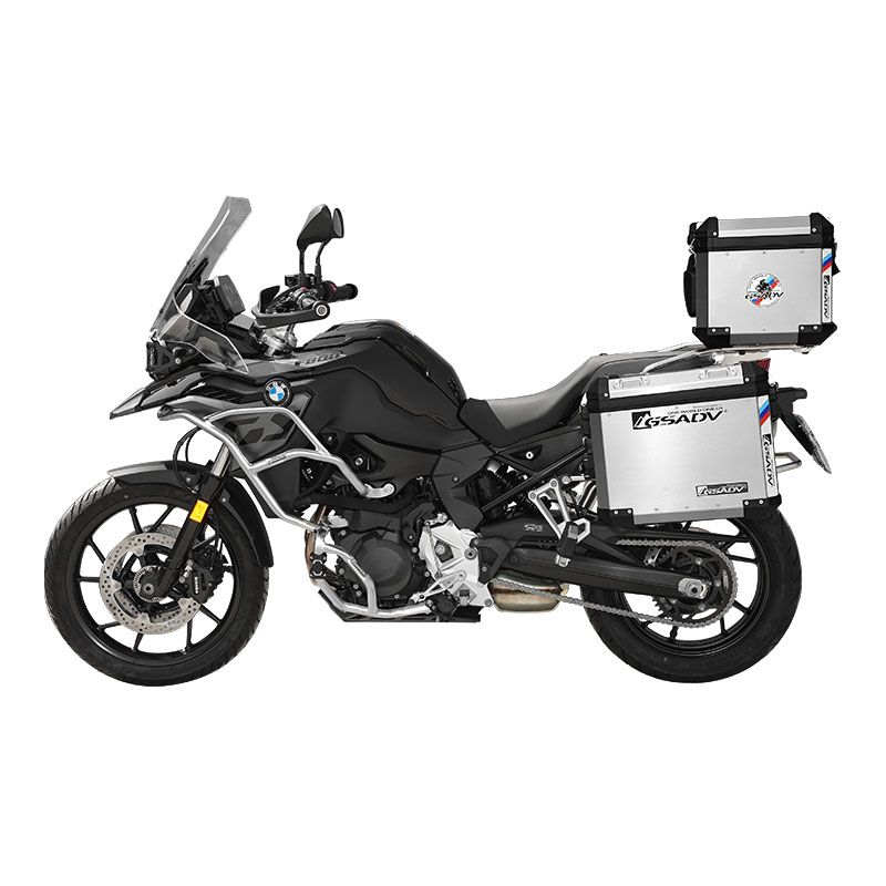 经典款铝镁合金三箱-银色