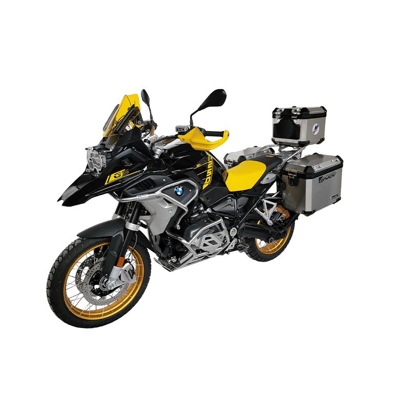 经典款铝镁合金三箱-银色