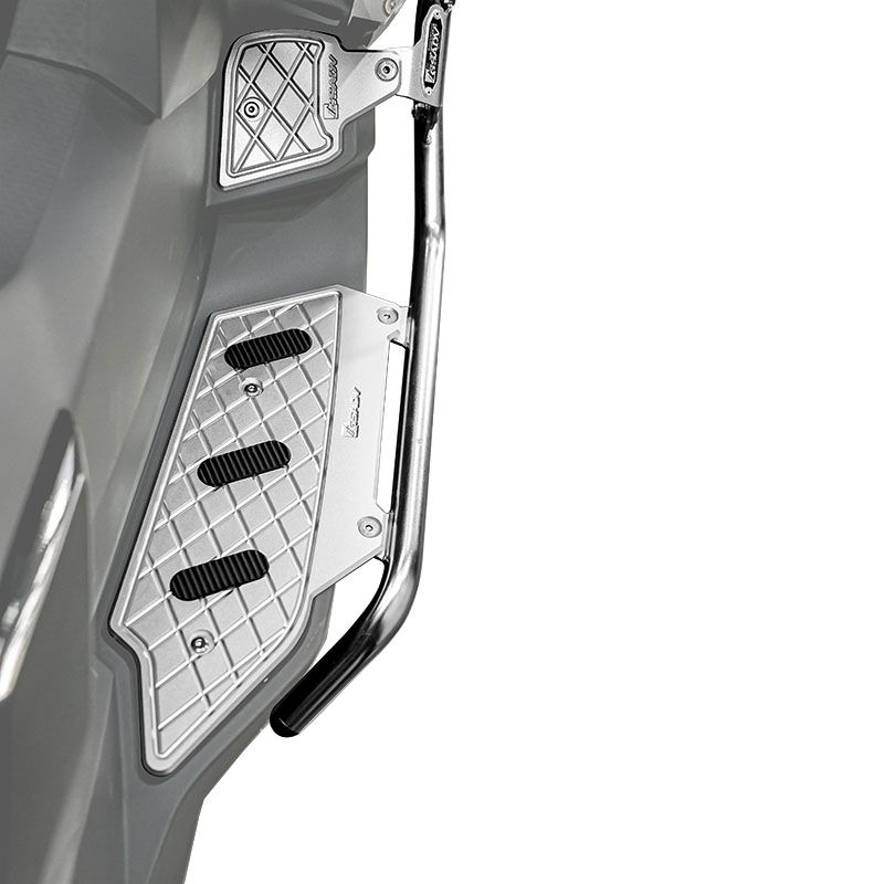 CNC脚踏+不锈钢护杠