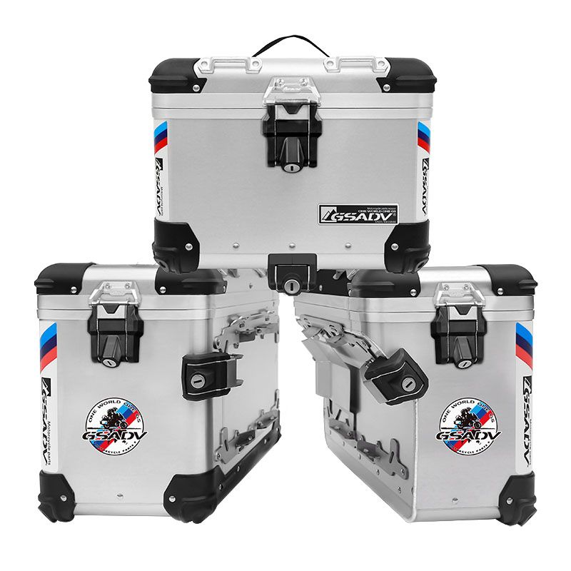 zingpro款铝镁合金三箱-银色