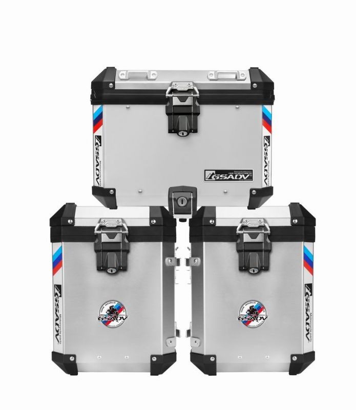 经典款铝镁合金三箱-银色