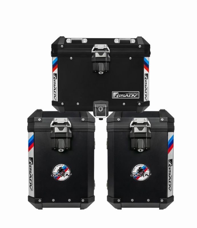 经典款铝镁合金三箱-黑色