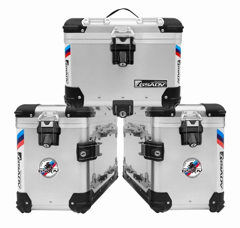 ZINGPRO款铝镁合金三箱-银色