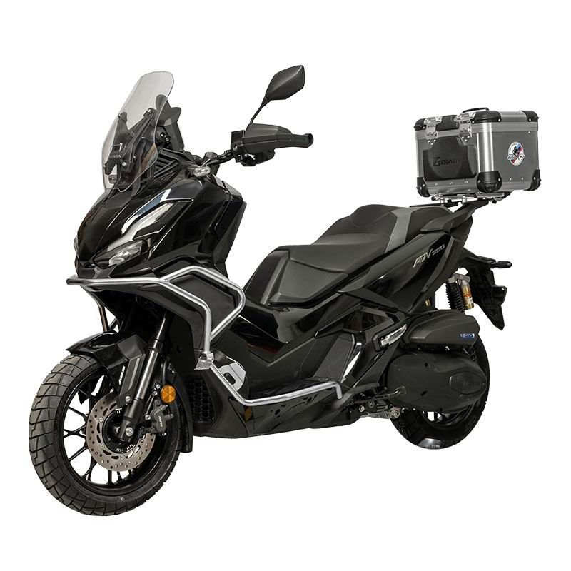 ZING款铝镁合金尾箱-银色