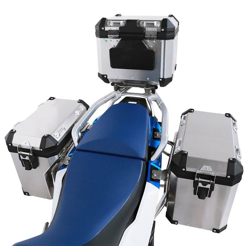 经典款铝镁合金三箱-银色