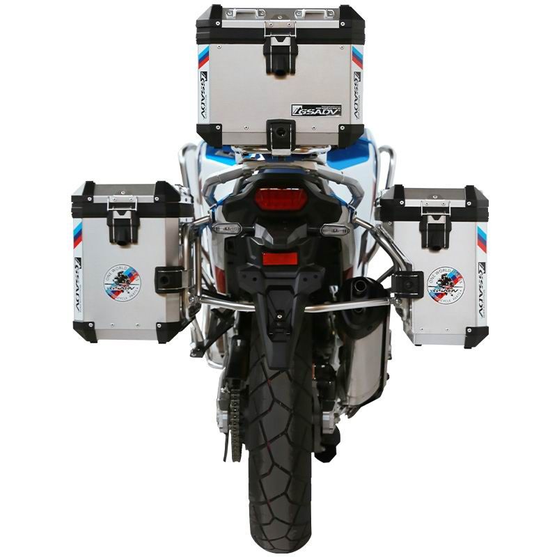 经典款铝镁合金三箱-银色