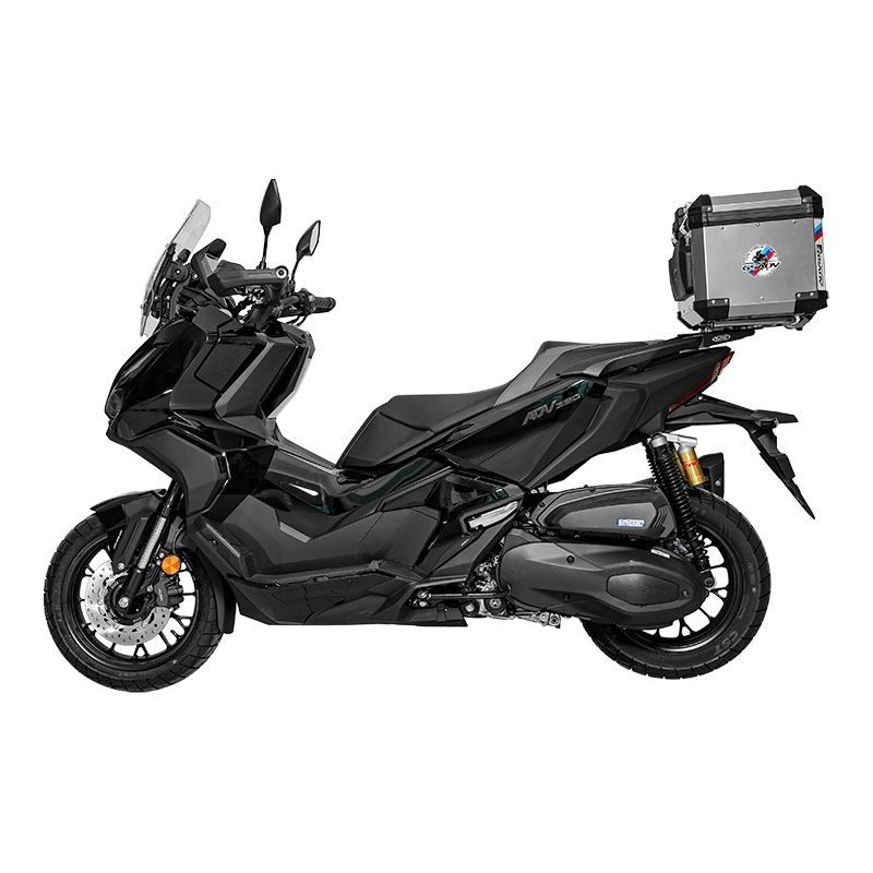 经典款铝镁合金尾箱-银色