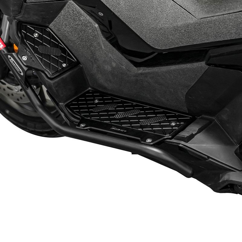 CNC铝合金脚踏护杠-黑色