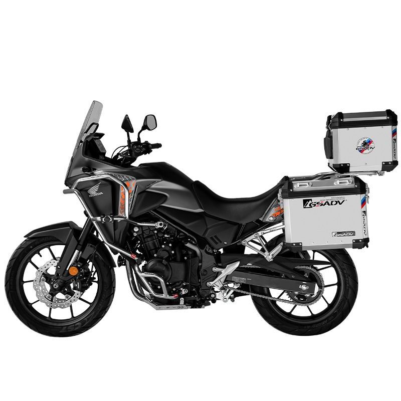 经典款铝镁合金三箱-银色