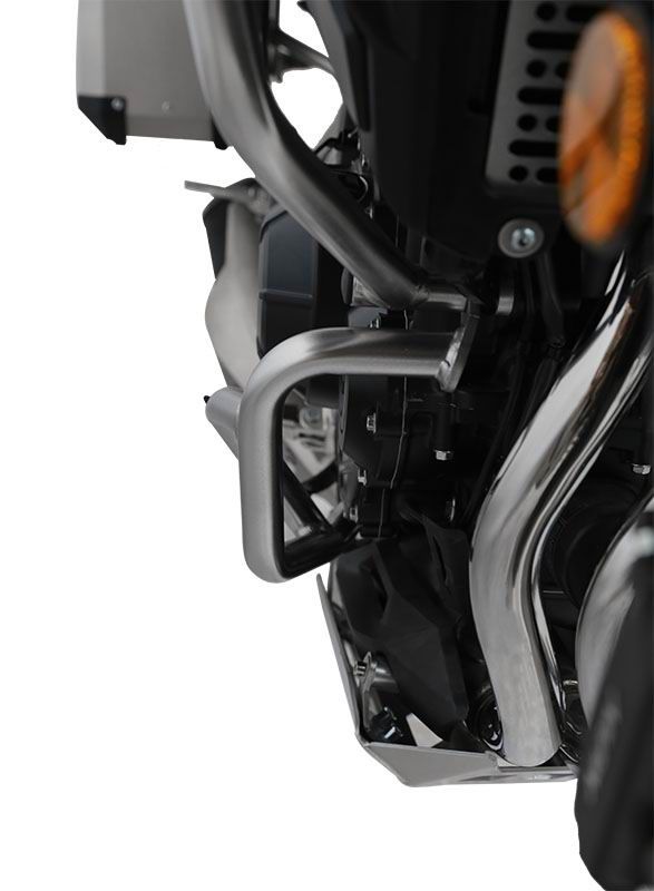 不锈钢下护杠-银色