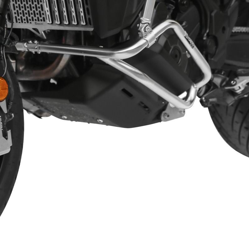 不锈钢下护杠-银色