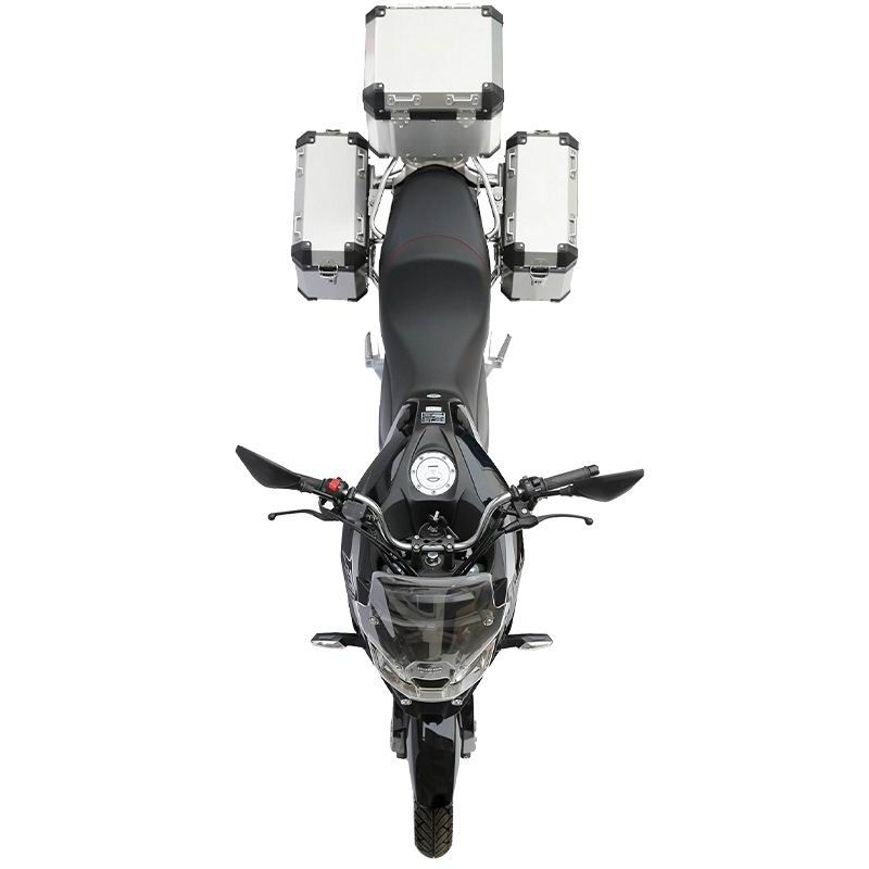 经典款铝镁合金三箱-银色