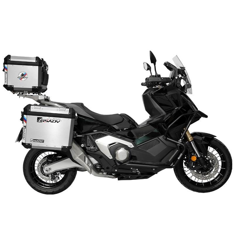 经典款铝镁合金三箱-银色