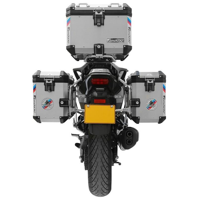 经典款铝镁合金三箱-银色