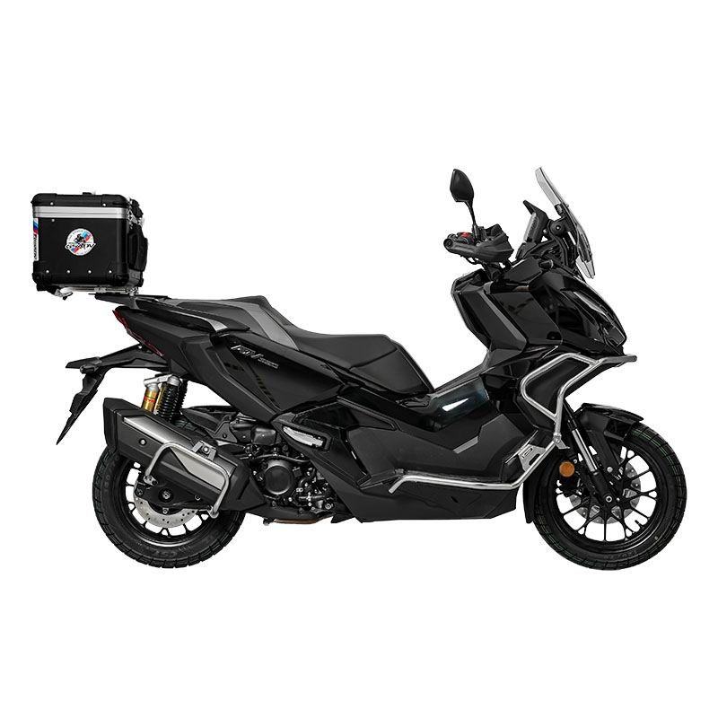 ZING款铝镁合金尾箱-黑色