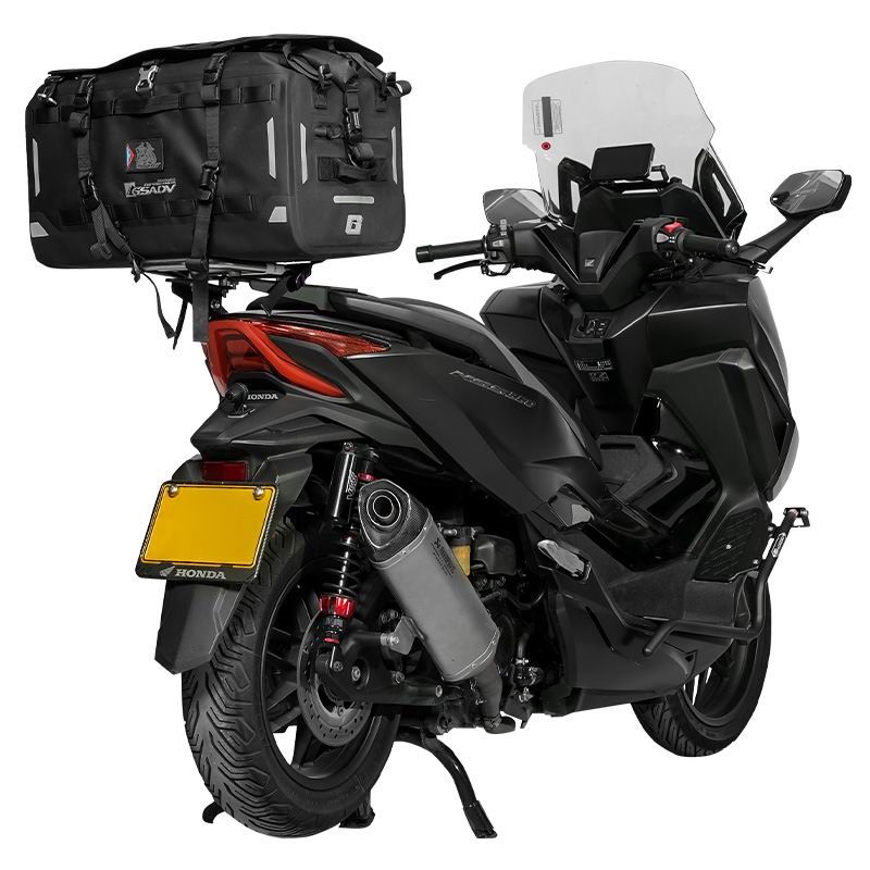 CNC不锈钢脚踏护杠-硬核软甲尾包